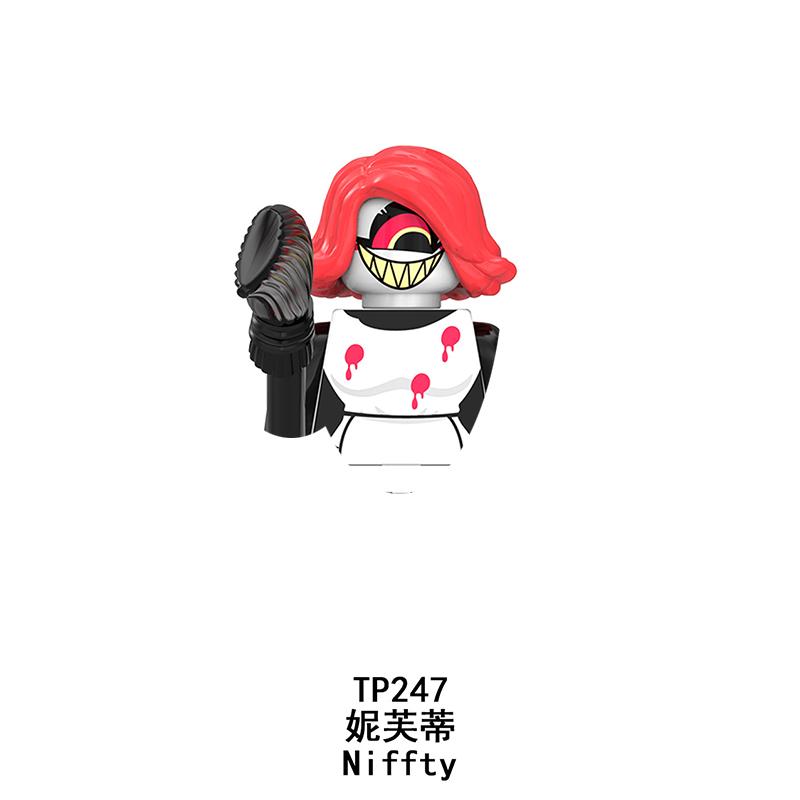 Back To The Future Bricks Gift Hazbin Hotel For Halloween Christmas Minifigures Building Blocks Mini Action Figures For Children