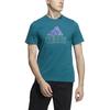 Adidas SS22 T Shirt Men's Peacock Green HE9920