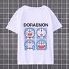 Doraemon Cotton Shortsleeved Tshirt Doraemon Dingding Cat Cartoon Anime Cute Childrens Clothing Summer New Style