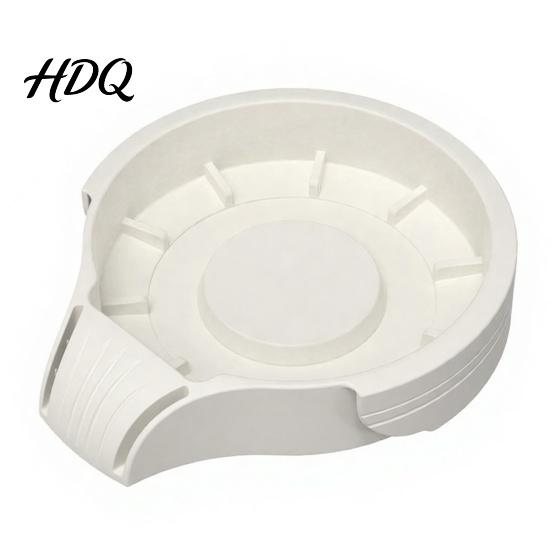 Drainage Cup Holder Base Storage for Ninja Creami Cups Silicone Tray Design Intelligent Kitchen Countertop Organizer Anti-Spill Sloped to Eliminate