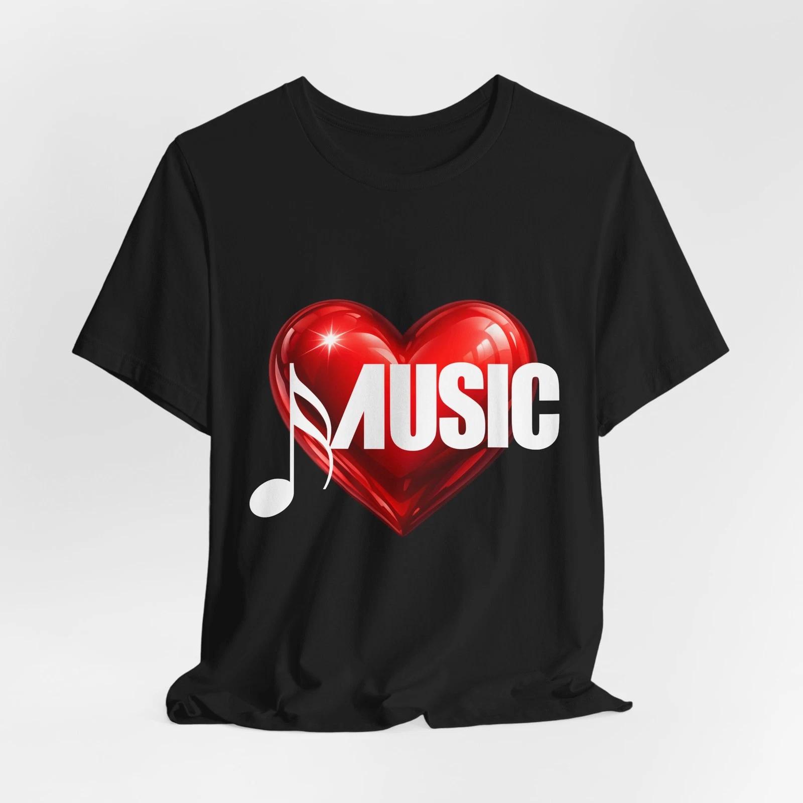 Music Lover Typography Tee L