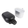 Outdoor Canteen Kit PE 1L Canteen Water Bottle with Bottle Pouch and Cup for Camping Hiking Backpacking