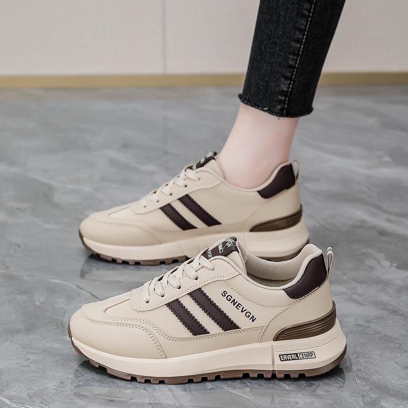 Fashion Casual Sneaker Spring Women's Board Shoes Thick Soled Trendy Lightweight Jogging Sneakers Height Increasing Vulcanized Shoes
