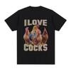 Live Lachen Lobotomie T-Shirt Herren Lustiges Delfin Meme T-Shirt Albern Seltsam Kurzarm T-Shirt Unisex Bedrucktes T-Shirt Tops