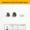 Triple Strength No-Sew Round Electroplated Magnetic Bag Buckle with Thickened Metal Pin