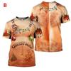 Sexy,Funny,Unrestrained Pattern Printed Men's T-shirt With Street Elements Round Neck Fashion Plus Size