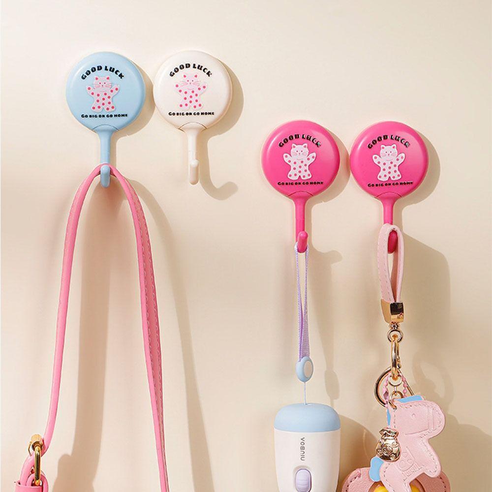 

Wall Mount Hanger Hooks Adhesive Towel Hanger Durable Bathroom Wall Hook Home Storage Accessories синій