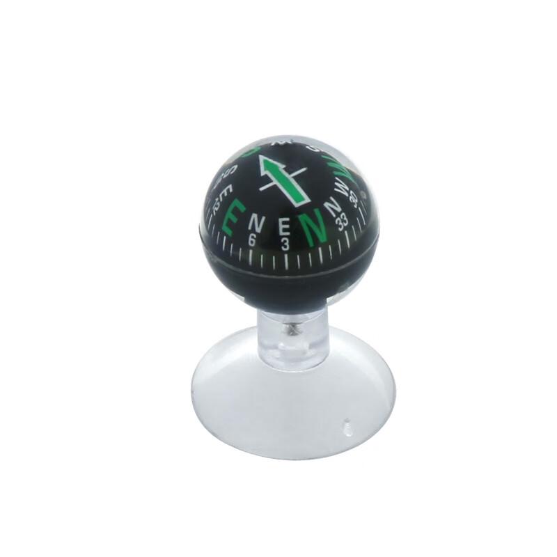 Colorful Mini Suction Cup Car Compass Ball Set Standard