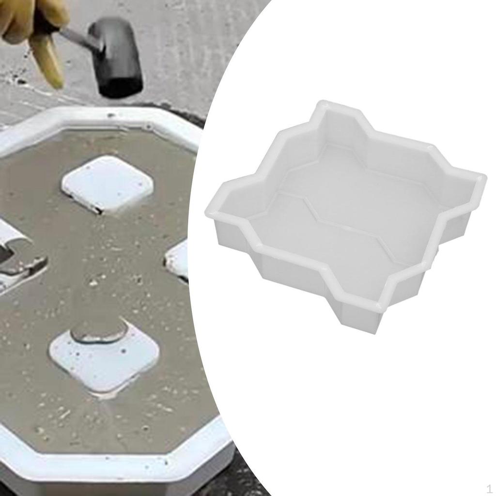 Concrete Block Brick Model Floor Tile DIY Lightweight Sturdy Garden Pavement for Park Lawn