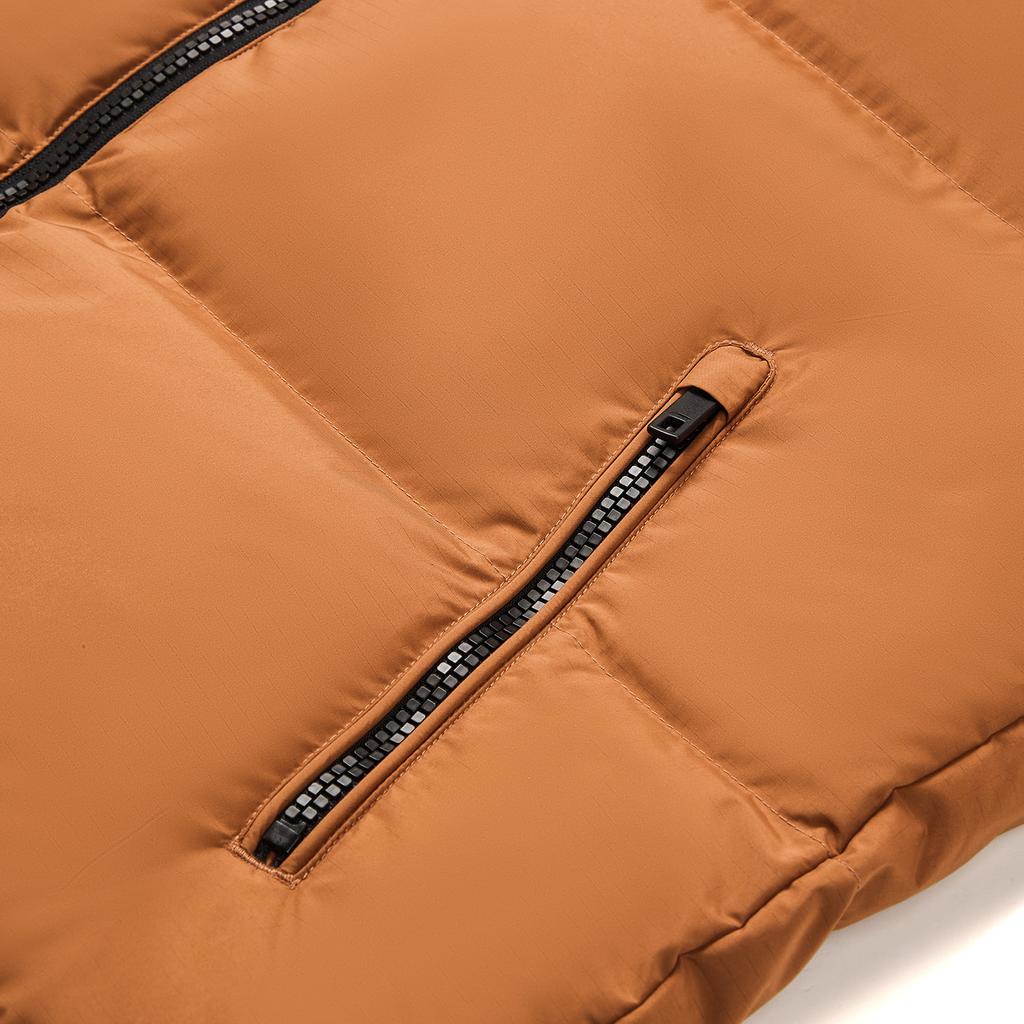 Li Ning Sports Lifestyle Serie Lässig Mode Einfach Vielseitig Colorblock Warm Stehkragen Reißverschluss Kurze Daunenjacke Unisex Oberbekleidung AYMV431-13