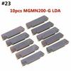 Long Lasting Carbide Inserts Blade Cutter Lathe Turning Tool Kit 10pcs