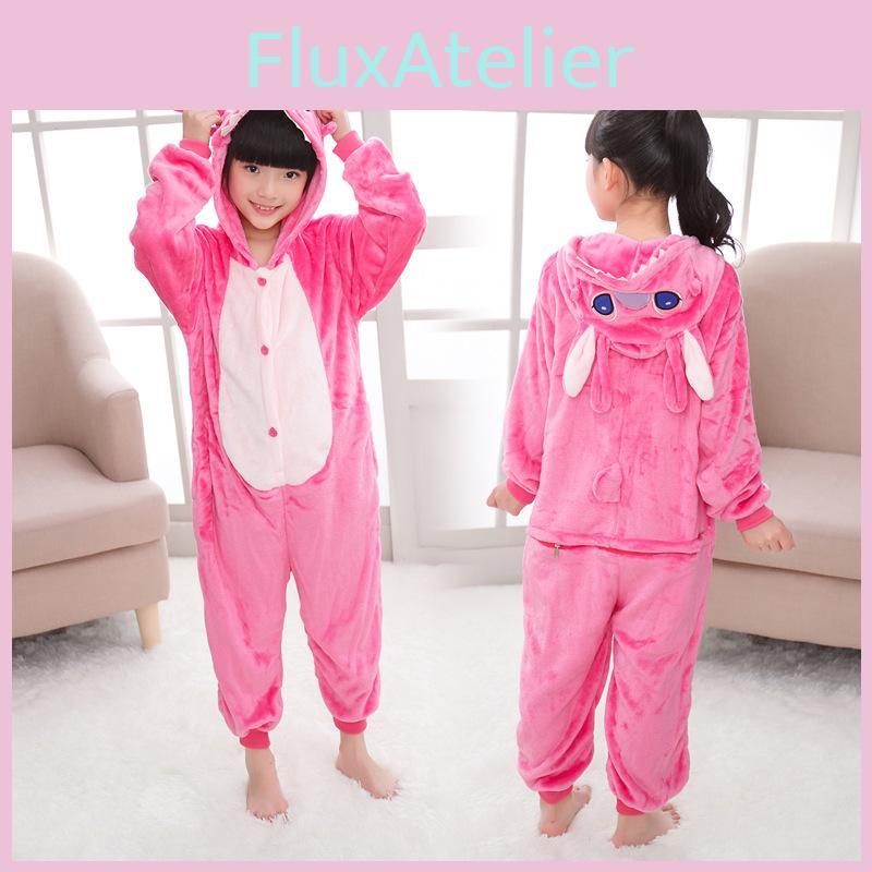 Premium Quality Halloween Kids Pajamas Cosplay Costume Featuring Pokemon Pikachu Dragon Cow Designs