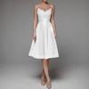 2021 Frühling/Sommer Damen Europäisches & Amerikanisches Besticktes Ärmelloses Sexy Langes Abendkleid