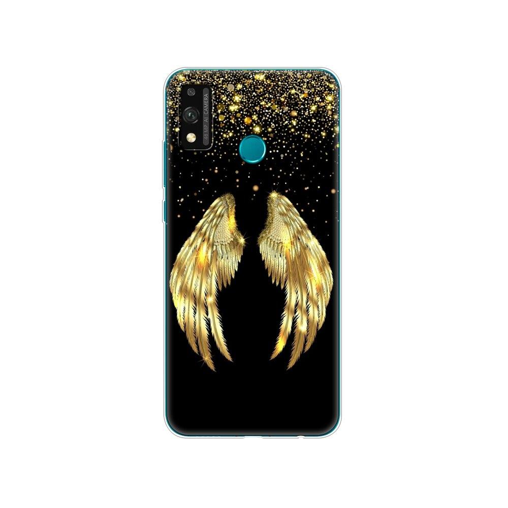 

Для honor 9x lite задняя крышка телефона для huawei Honor 9X lite мягкий чехол 6,5 дюймов чехол чехол бампер зима снег рождество honor 9X lite