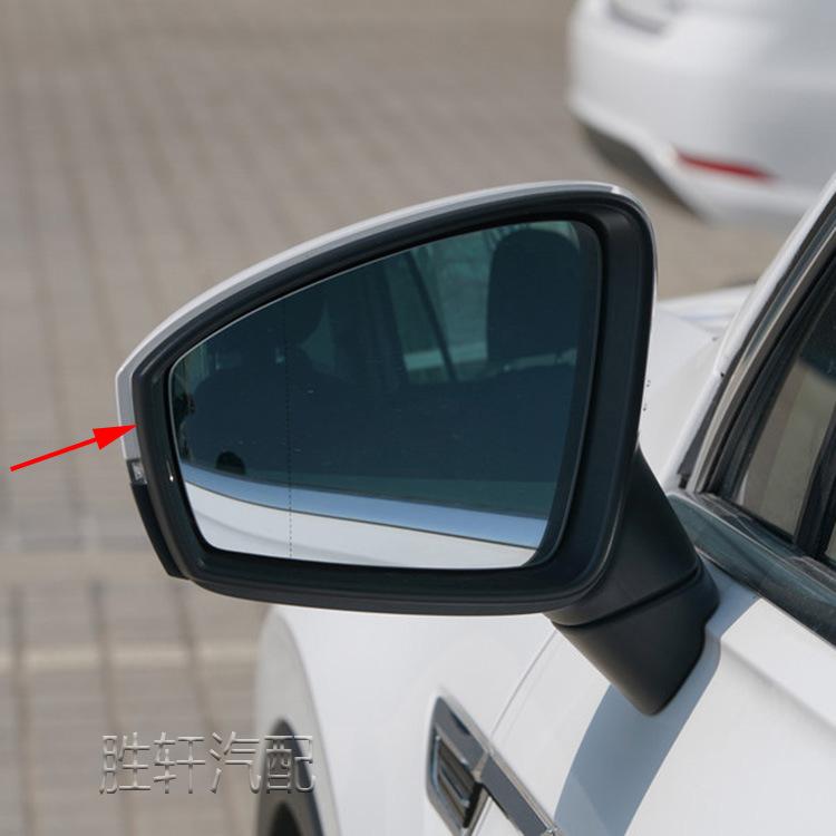 Suporte de carcaça para espelho retrovisor lateral, para vw tiguan 2017 2018 tayron allspace, substituição esquerda e direita