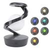 Wireless Charger Night Light Smart Control Rotating Floating RGB Color Changing Desk Lamp for Gifts 