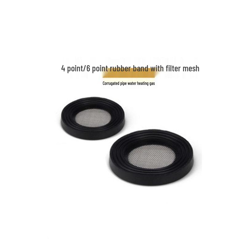 Adjustable Filter Screen Shower Head with Silicone Gasket & Stainless Steel Mesh