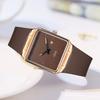 Eenvoudig En Waardevol Siliconen Horloge Grote Wijzerplaat Kalender High-End Dameshorloge Mode Waterdicht Quartz Horloge