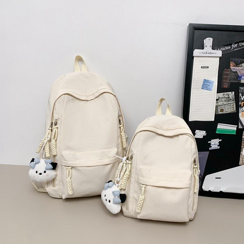 School bag backpack men's large-capacity leisure travel computer backpack female junior high school student high school student schoolbag tide