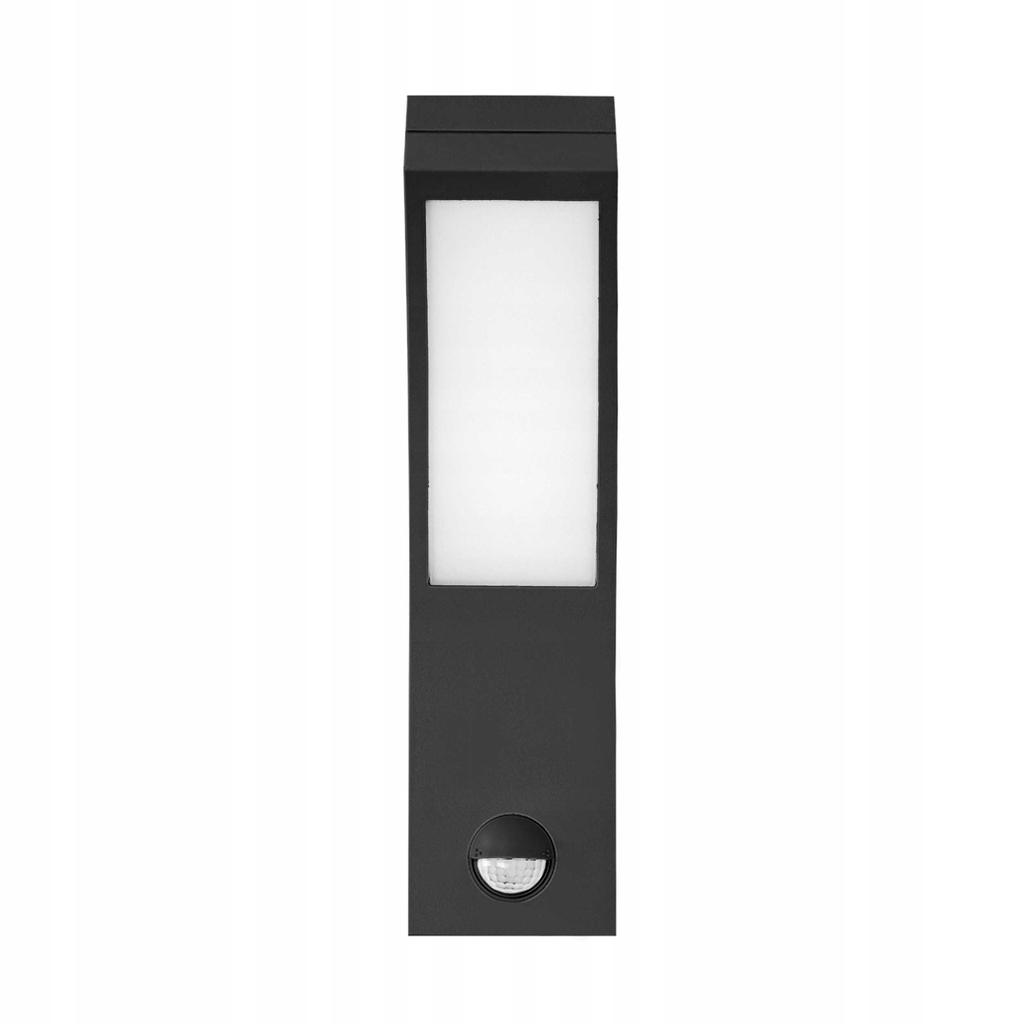 Lampa Elewacyjna Ogrodowa Kinkiet Led 10W Ip54 Pir