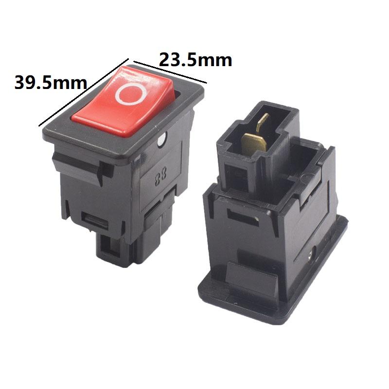 KELIMI Auto-Styling Modifizierter Kippschalter Knopf Universeller Motorstopp + Blinker/Lüfter/Strom/Scheibenwischer/Nebelscheinwerfer Schalter mit Kabel