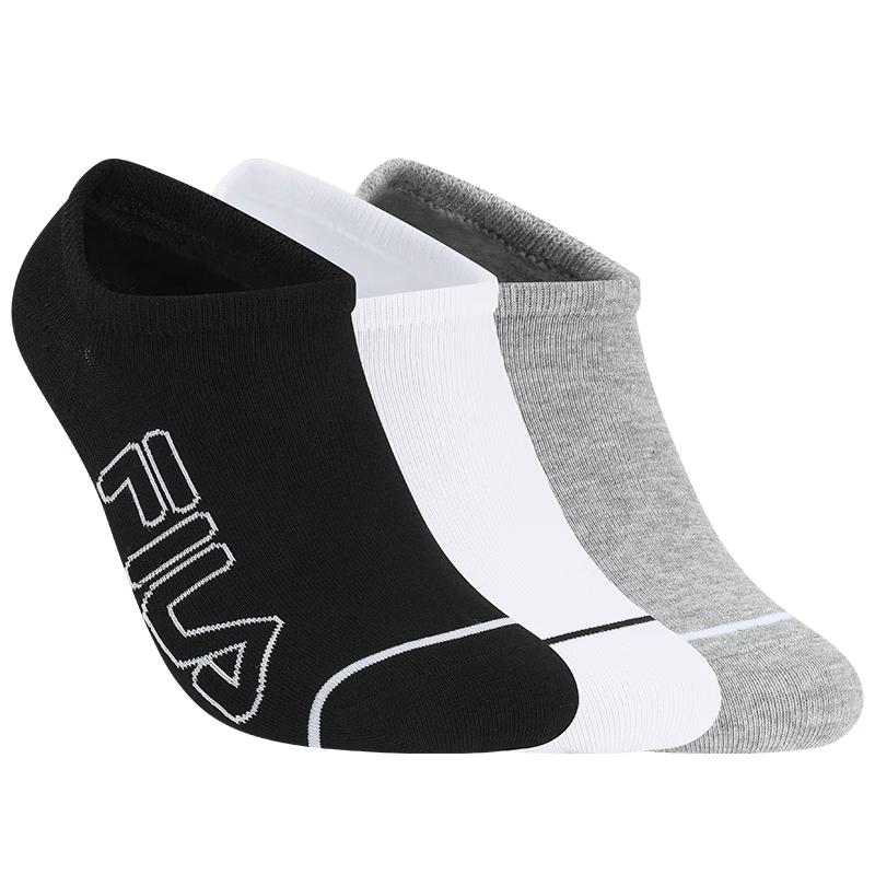 FILA Men s Low-Cut Ankle Socks (3-Pair Set) XS