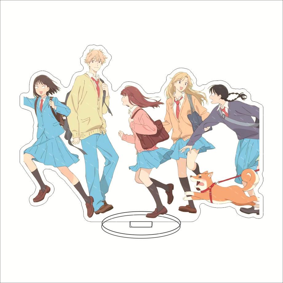 Anime Skip And Loafer Acrylic Stand Model Plate Decoration Desk Figure Display Students Gift Animation Product Ornaments Couple