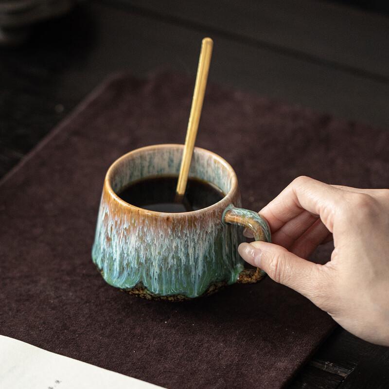 OLOEY Kiln Glazed Ceramic Coffee Cup