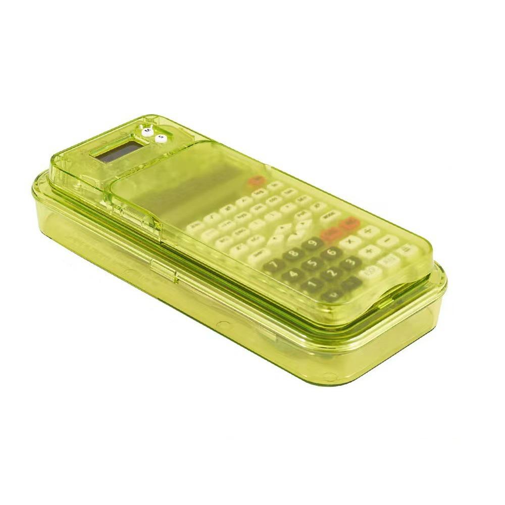 

With Protractor Compasses Engineering Scientific Calculator for Student and Teacher жовтий