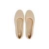 Zara Ballet Style Casual Flats With Bright Details Women Flats Brown 13538310098