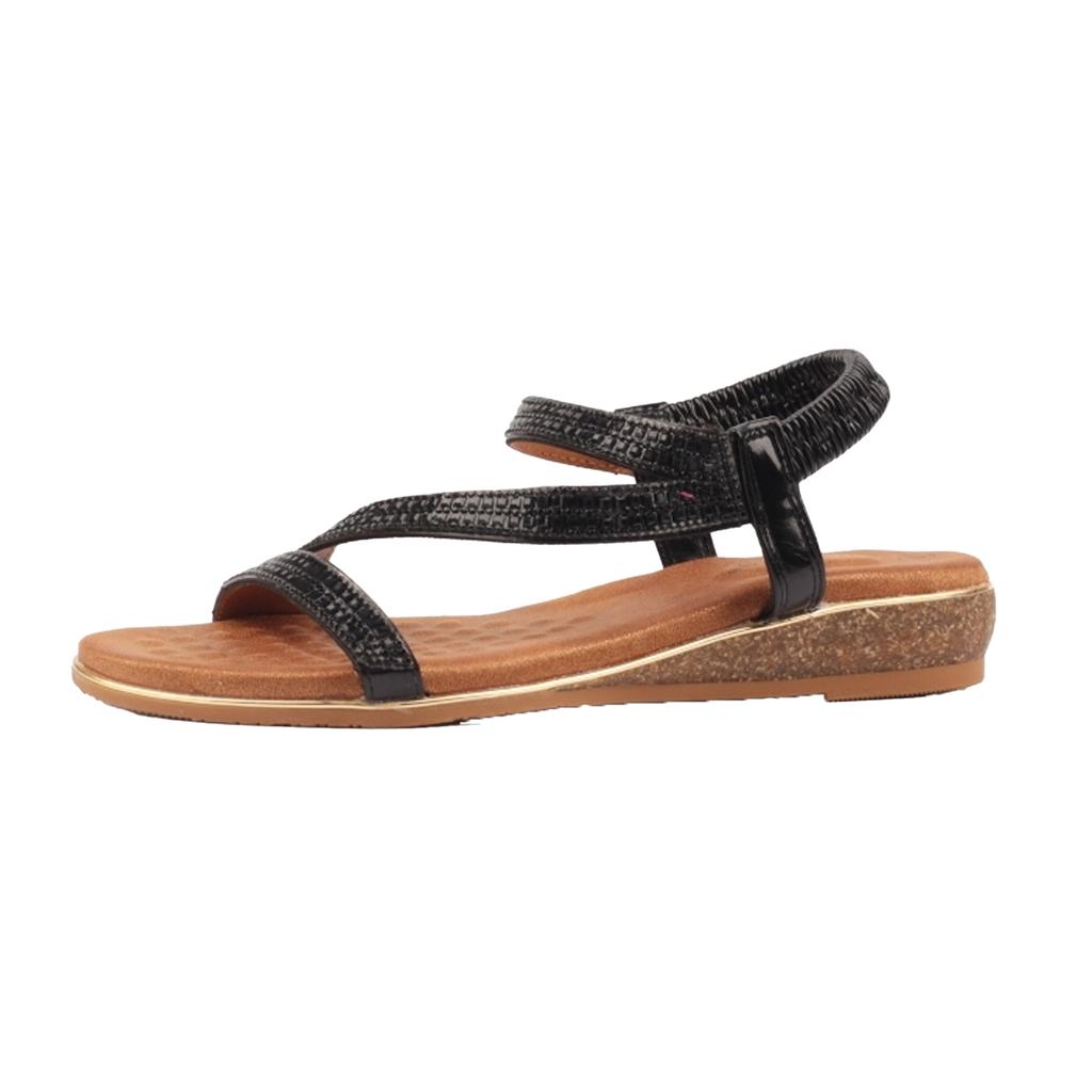 Lunar Womens/Ladies Jazmine Wide Wide Sandals