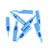 50 Disposable Blue Tattoo Needle Tips – RT DT FT Caps