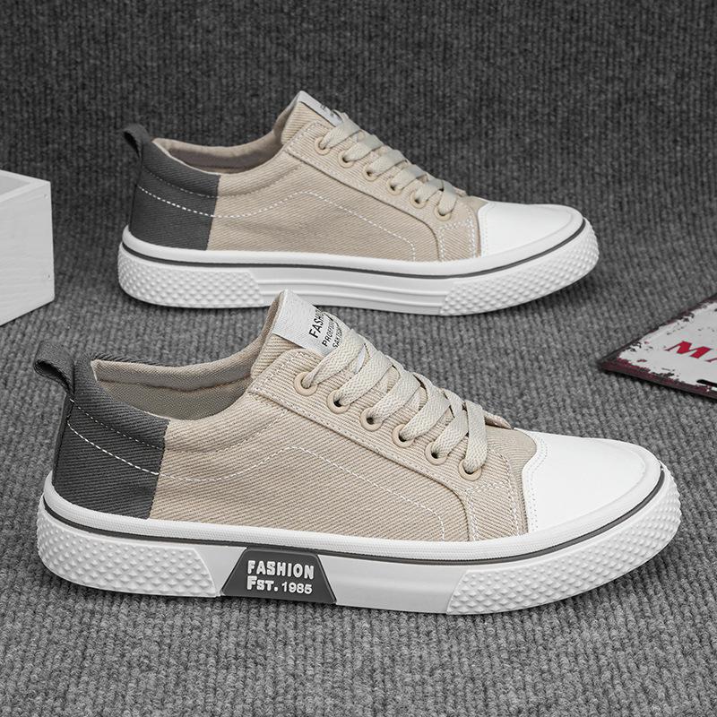 Canvas men's shoes autumn fashion cloth shoes couple soft sole versatile sports leisure outdoor sports board shoes