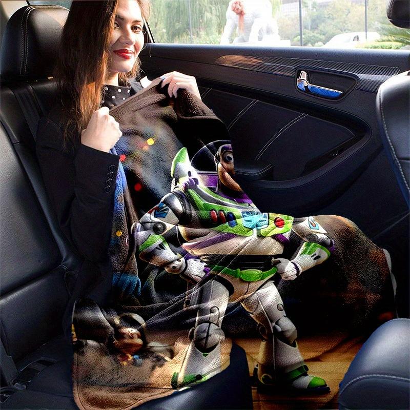 1 pezzo, Toy Story Buzz Lightyear Perfetto per Decorazioni per la Casa, Divano, Uso Esterno, Idea Regalo, Coperta in Flanella, Camera da Letto, Soggiorno, Viaggio
