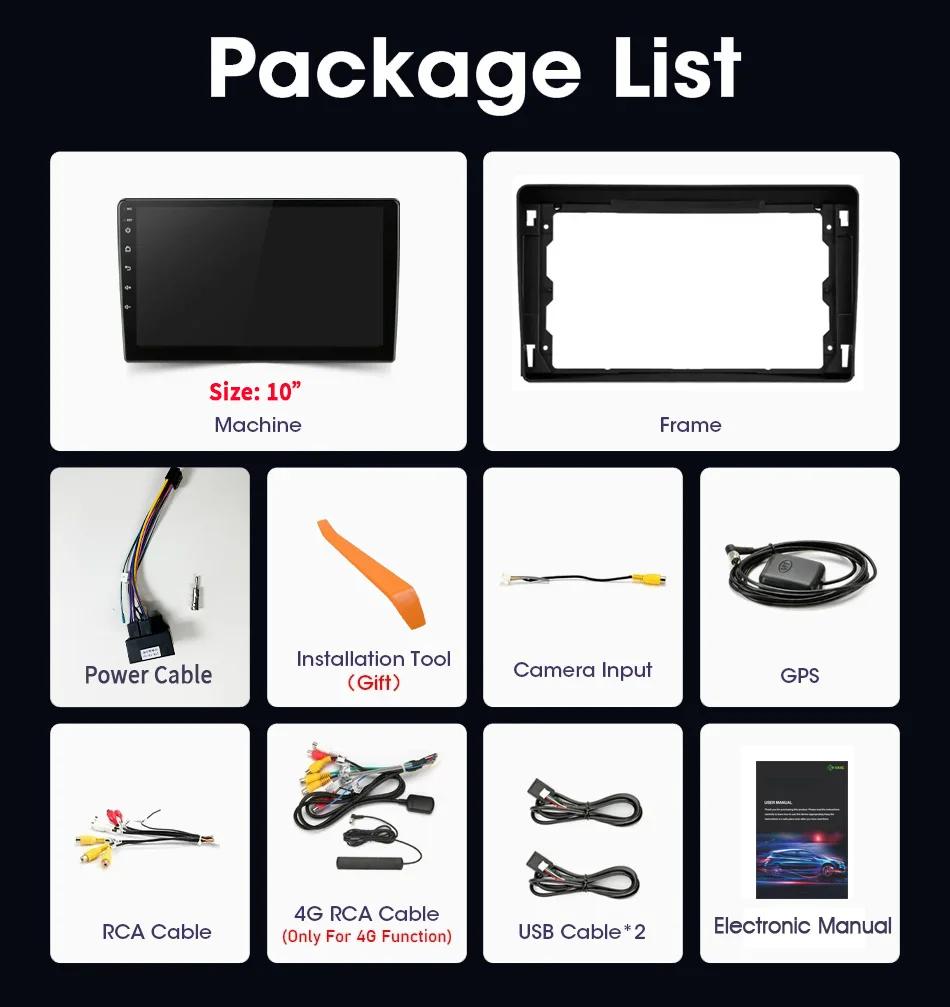 For Ford Fusion 1 2005 - 2012 Android 13 Auto Radio Car Multimedia Player GPS Navigation Screen DSP Stereo 4G LET BT Carplay DVD