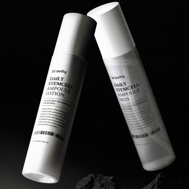 Bravity Daily Stem Cell Ampoule Skin Lotion Set