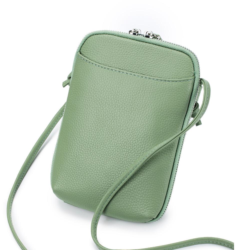Neue Nischendesign Handy-Tasche Damen einfache Mode Schulter Umhängetasche Mini-Tasche Damen