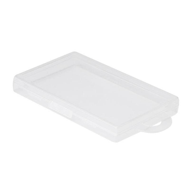 Square Transparent Storage Box Small Plastic Case For Jewelry Beads Small Parts Coins Screws Container Multiple Sizes Option
