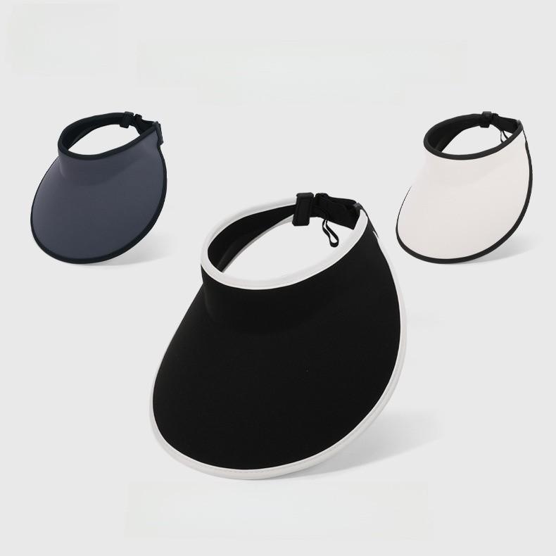 Ice Silk Unobtrusive Summer Sun Hat With Wide Brim For Outdoor Uv Protection