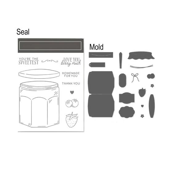 Stamps And Dies for Card Making And Scrapbooking Embossing Dies And Clear Stamps for Photo Albums Gift Boxes Greeting Cards DIY Scrapbooking Kit