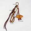 Braided Rope Bag Pendant Alkaline Water Bread Keychain Pendant Cute Bag Pendant Chocolate Pendant
