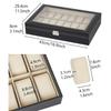 Used [Limited Quantity] QuiExact Watch Storage Case with Transparent Window Watch Box Collection Case Watch Storage Watch Box Accessories Storage