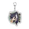 6CM Key Ring Figure Game Ashes Of The Kingdom Anime Acrylic KeyChain With Lu Su Liu Bian Sun Ce Desktop Display Decoration Gift