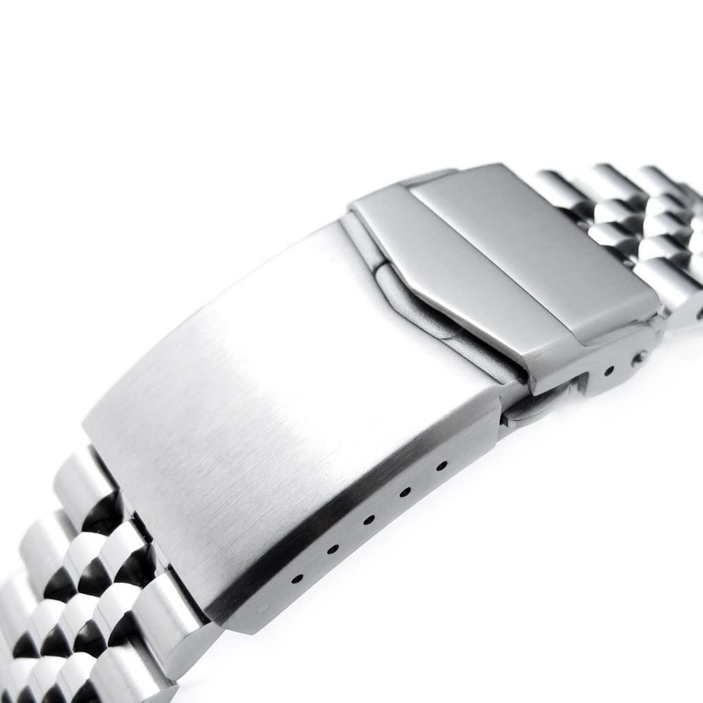 20mm Metal Watch Band Jubilee Bracelet for Seiko New 5 Sports 40mm SBSA041 and Others