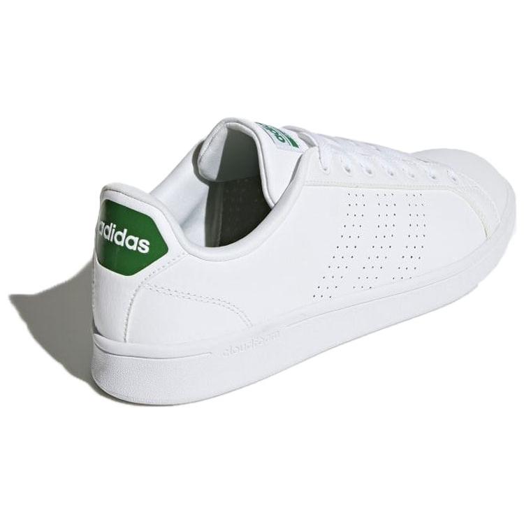 Adidas Cloudfoam Advantage Clean White Green AW3914