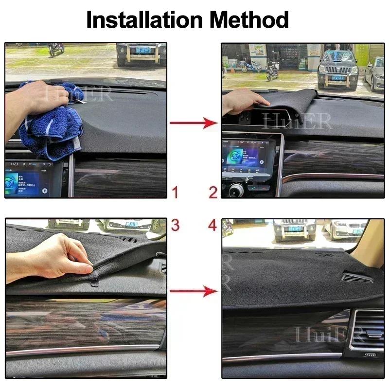 For Hyundai Azera HG 2011-2013 2014 2015 2017 Auto Dashboard Cover Dash Mat Board Pad Carpet Dashmat Anti-UV Mats Accessories