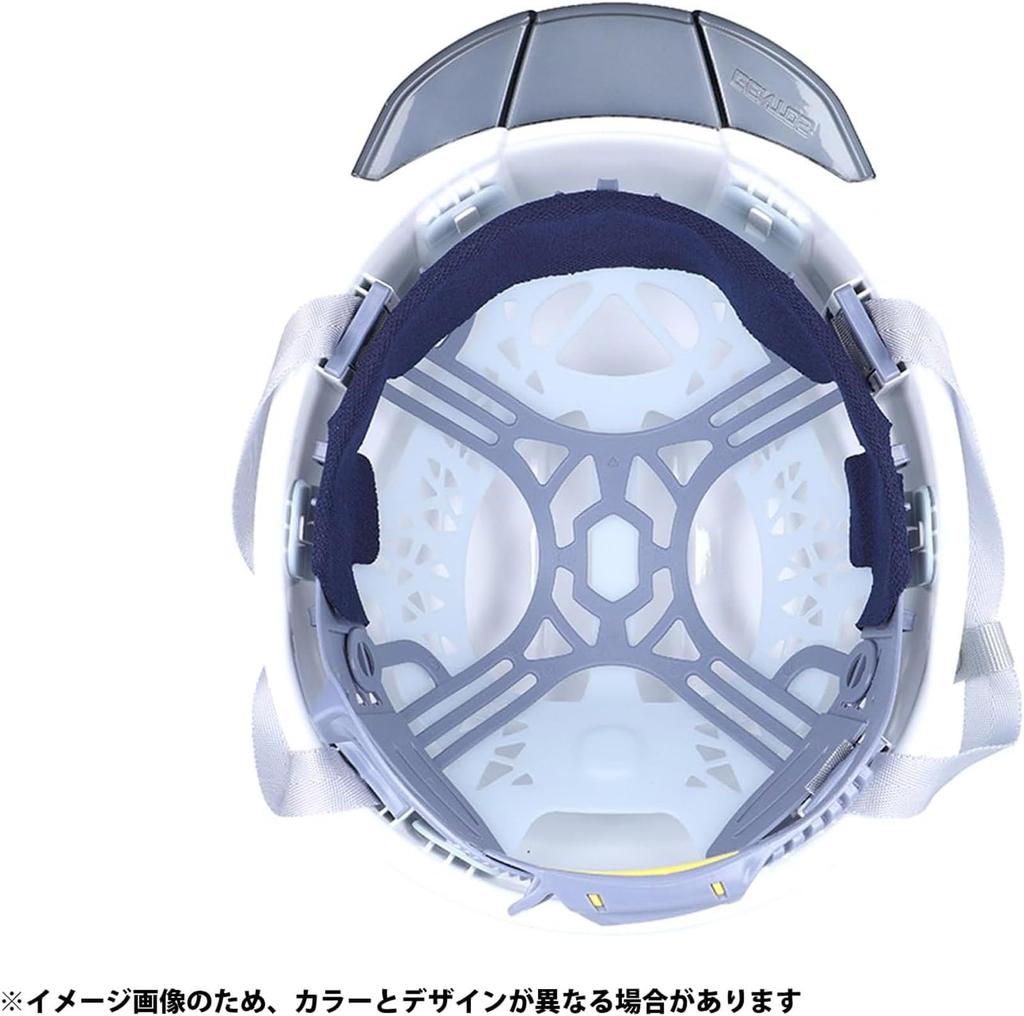 GENTOS GRIT AIR+ Helmet with Molded Interior and Ventilation Holes, Yellow, GH02VA-YL