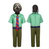 Zootopia Cos Fox Nick Print Shirt Comic Show Cosplay Suit Stage Performance Suit