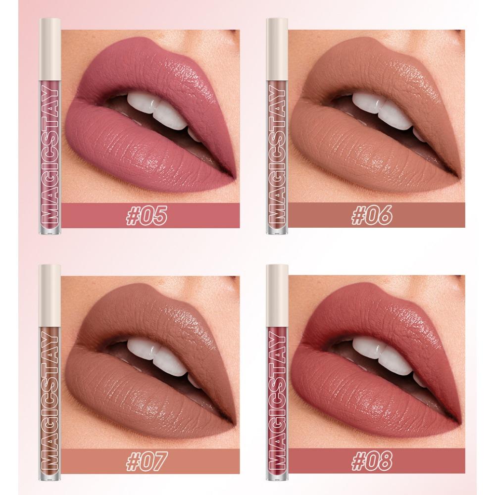 New Twelve-color Lip Gloss, Makeup, Lip Glaze, Lipstick, Whitening, Improving Complexion and Not Sticking To The Cup