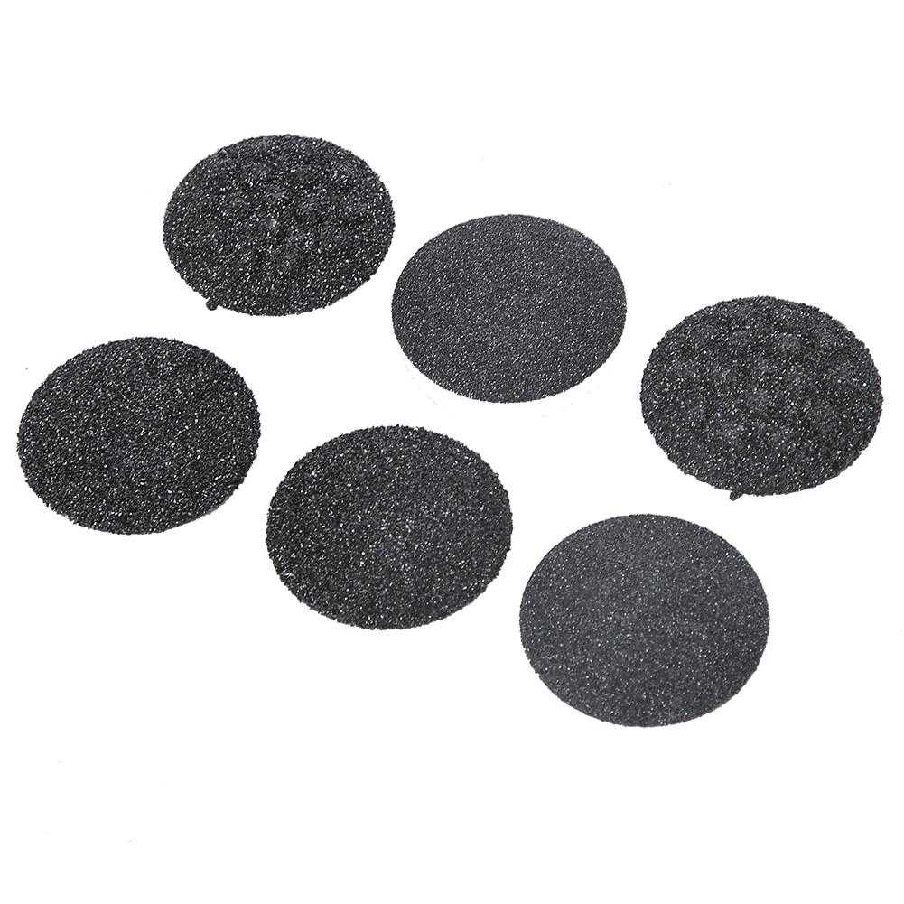 

6 шт. Электрическая пилка для ног, шлифовальная головка, средство для удаления омертвевшей кожи, педикюр, шлифовальная головка для пяток